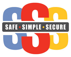 Safe Simple Secure Logo