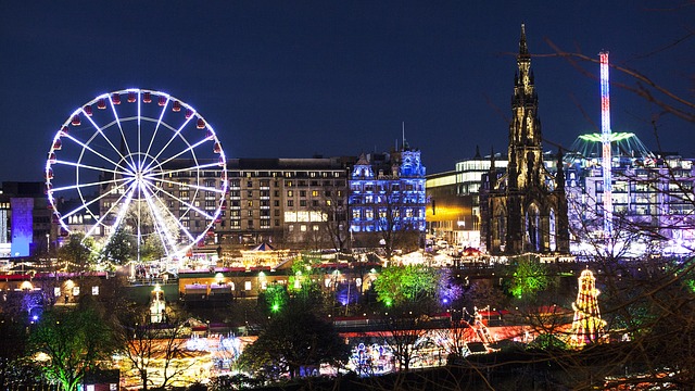 Edinburgh at Christmas